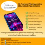 AI-Powered Pharmaceutical CRM Mobile App Solution