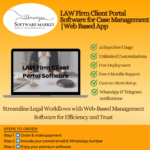 LAW Firm Client Portal Software dashboard