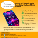 Connected Manufacturing Scheduling Business Mobile Solution