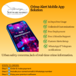 Crime Alert Mobile App Solution