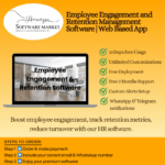 Employee engagement retention software dashboard
