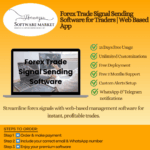 Forex Trade Signal Sending Software dashboard