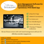 Gym Management Software dashboard