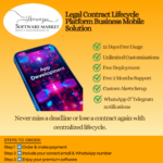 Legal Contract Lifecycle Platform Business Mobile Solution