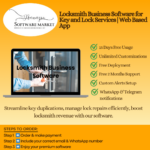 Locksmith business software dashboard