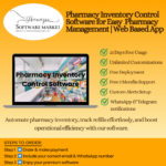 Pharmacy inventory control software dashboard