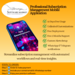 Professional Subscription Management Mobile Application
