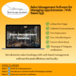 Salon Management Software dashboard