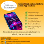 Vendor Collaboration Platform Mobile App Solution